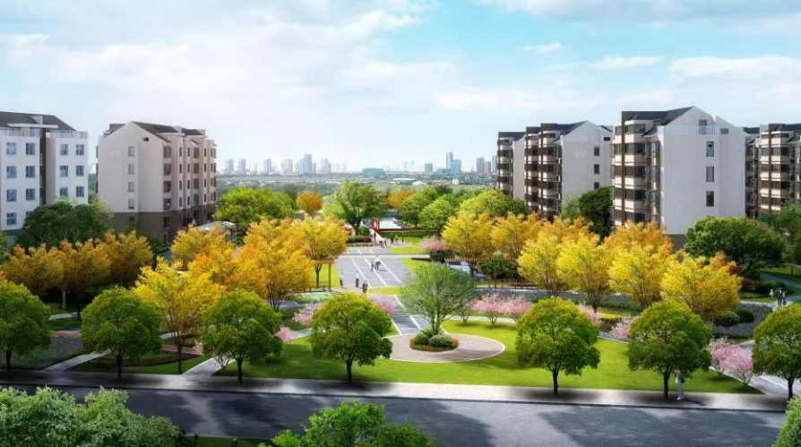 雁江老旧小区改造惠民 宜居家园焕发新生机